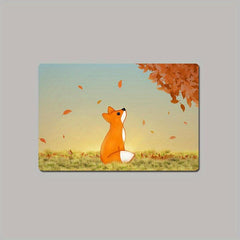 1PC Fox Fridge Magnets Home Kitchen Decorative Metal Door Refrigerator