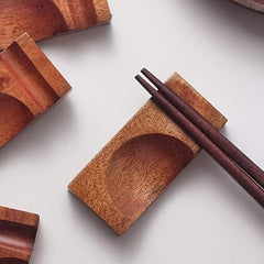 5pcs Wooden Spoon Chopsticks Holder Tableware Organizer