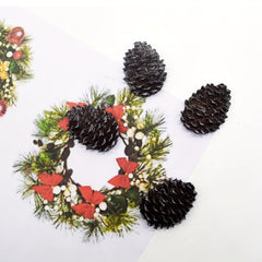 1pc Christmas Pinecone Refrigerator Magnets