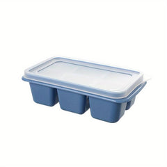 Ice Cube Mold Tray with Lid for Freezer Cocktails Kitchen