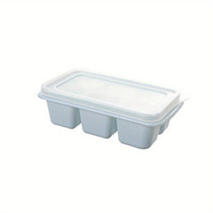 Ice Cube Mold Tray with Lid for Freezer Cocktails Kitchen