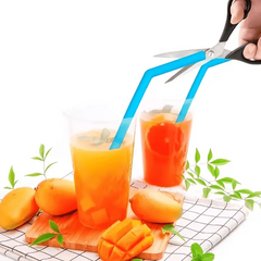 6pcs Reusable Silicone Straws for Family Gatherings and Parties