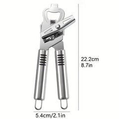 Stainless Steel Multifunctional Jar Opener for Weak Hands