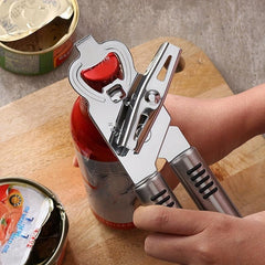 Stainless Steel Multifunctional Jar Opener for Weak Hands