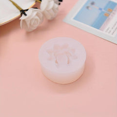 Lotus Flower Fondant Mold 3D Silicone Mold for DIY Cake Decorating