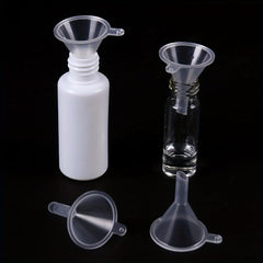 10pcs Mini Funnel Multifunctional Plastic Kitchen Perfume Diffuser Funnels