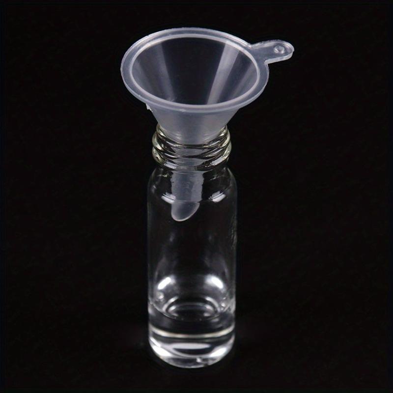 10pcs Mini Funnel Multifunctional Plastic Kitchen Perfume Diffuser Funnels