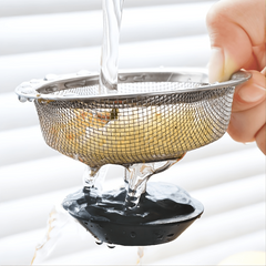 1pc Sink Basket Strainer Stainless Steel Drain Strainer Kitchen Sink Strainer
