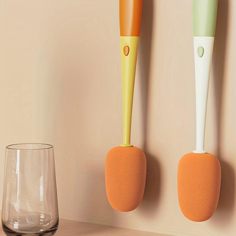 3in1 Bottle Cleaner Brush with Hooks & Replacement Head Cups
