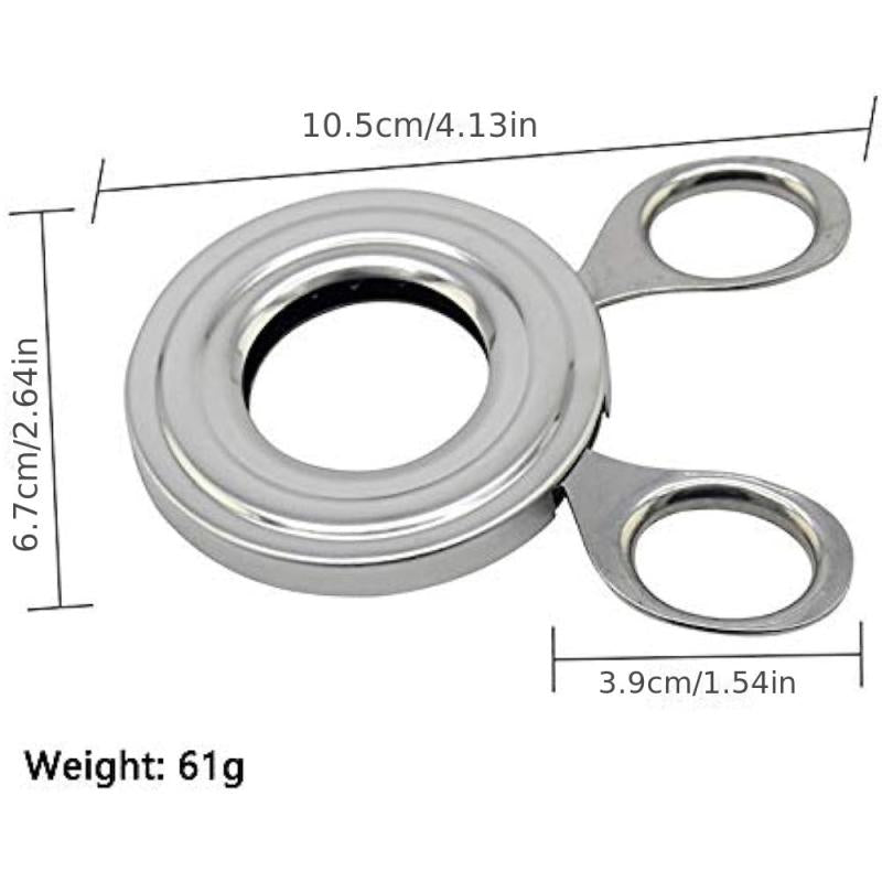 Stainless Steel Boiled Egg Cutter Eggshell Scissors Clipper Opener