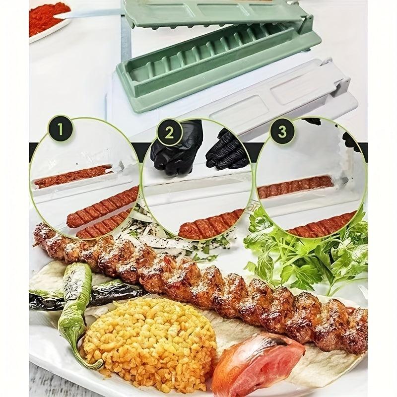 1pc BBQ Skewer Tool Camping Barbecue BBQ DIY Tools