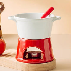 Household Ceramic Pot & Stove Hot Pot Fondue Creme Stove Sukiyaki Stove