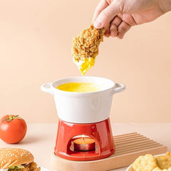 Household Ceramic Pot & Stove Hot Pot Fondue Creme Stove Sukiyaki Stove