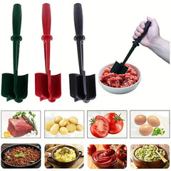 Manual Meat Chopper Cooking Scraper Grinder Masher Shredder