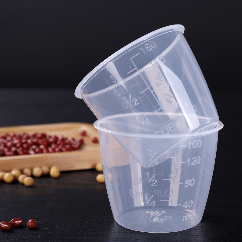 6pc Graduated Beaker Measuring Cups 300ml 500ml 1000ml Accurate Kitchen Gadg