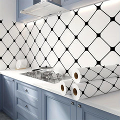 Self Adhesive Peel & Stick Wallpaper Waterproof for Kitchen Decor