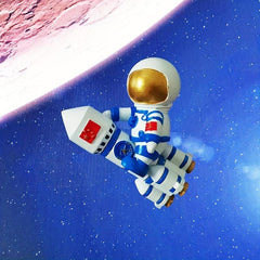 2pcs Astronaut Fridge Magnets Whiteboard Sticker