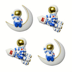 2pcs Astronaut Fridge Magnets Whiteboard Sticker