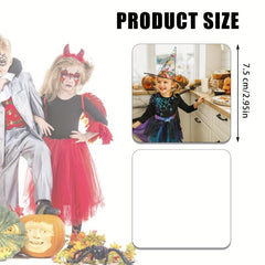 6pcs Sublimation Magnet Blanks 7.62x7.62cm, DIY Fridge Magnets