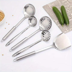 5pcs Stainless Steel Kitchen Cooking Utensils Set