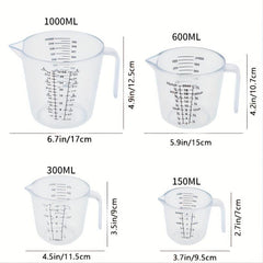 Plastic Measuring Cup Large Capacity Cup Kitchen Gadgets