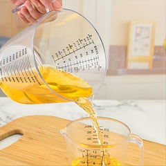 Plastic Measuring Cup Large Capacity Cup Kitchen Gadgets