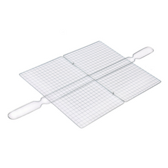 Stainless Steel BBQ Grill Basket - Heavy Duty Outdoor Grill Accessories