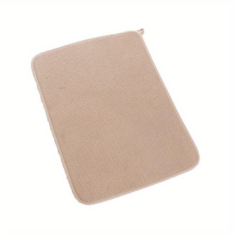Polyester Drying Mat Microfiber Absorbent Placemat Kitchen Utensils