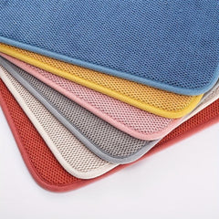 Polyester Drying Mat Microfiber Absorbent Placemat Kitchen Utensils