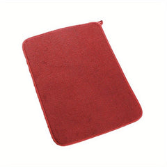 Polyester Drying Mat Microfiber Absorbent Placemat Kitchen Utensils