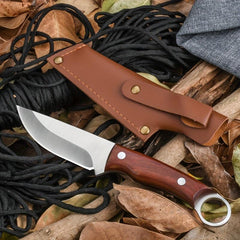 Outdoor Kitchen Stainless Steel Survival Knives Camping Hiking Steak Knives