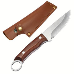 Outdoor Kitchen Stainless Steel Survival Knives Camping Hiking Steak Knives