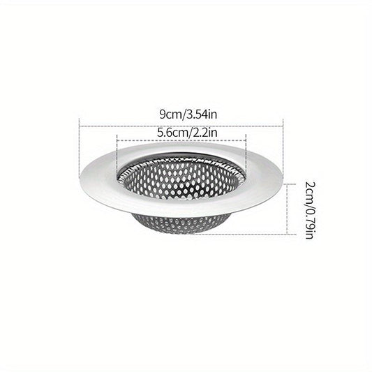 1pc Sink Basket Strainer Stainless Steel Drain Strainer Kitchen Sink Strainer