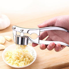 Stainless Steel Garlic Press Mincer Crusher Kitchen Cooking Tools