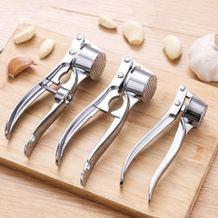 Stainless Steel Garlic Press Mincer Crusher Kitchen Cooking Tools