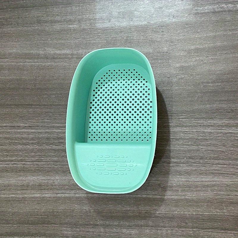 Kitchen Sink Drain Rack with Sponge Holder Efficient Basket