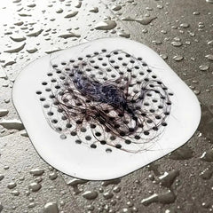 2pcs Starfish Hair Catcher Square Bathroom Drain Strainer Hair Catcher