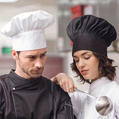 Breathable Chef Cap for Men and Women Adjustable Kitchen Supplies