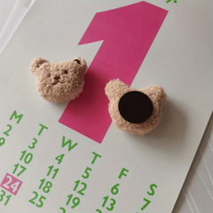 Strong Bear Head Fridge Magnets for Home and Office Decor