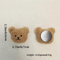 Strong Bear Head Fridge Magnets for Home and Office Decor