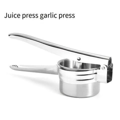 Stainless Steel Potato Ricer with 3-Blade Kitchen Vegetable Masher