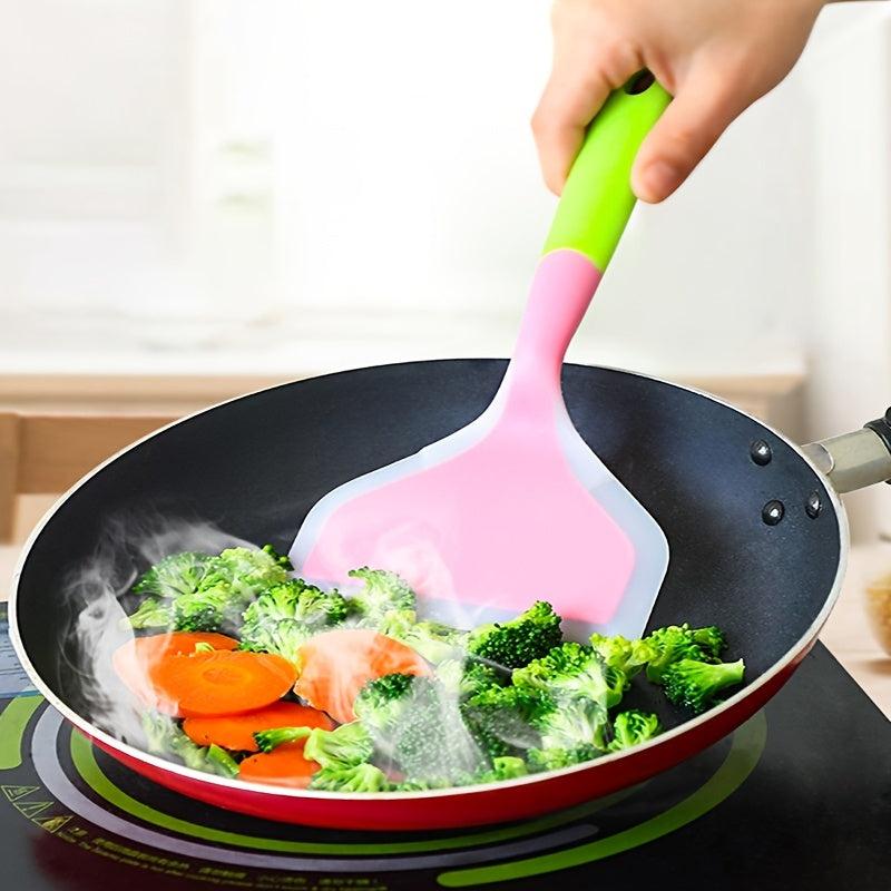 Silicone Spatula for Eggs Crepes Brownies Fish Pizza Nonstick Fri