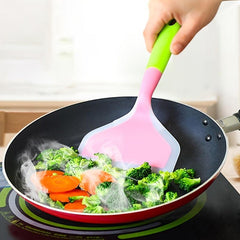 Silicone Spatula for Eggs Crepes Brownies Fish Pizza Nonstick Fri