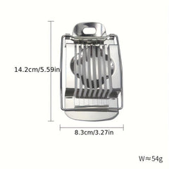 Stainless Steel Egg Cutter Egg Split Slicer