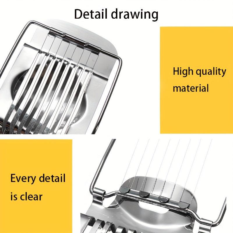 Stainless Steel Egg Cutter Egg Split Slicer