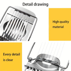 Stainless Steel Egg Cutter Egg Split Slicer