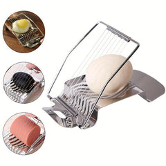 Stainless Steel Egg Cutter Egg Split Slicer
