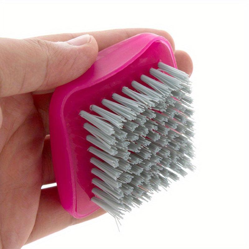 Vegetable Brush Potato Scrubber Flexible Bristles Kitchen Gadget