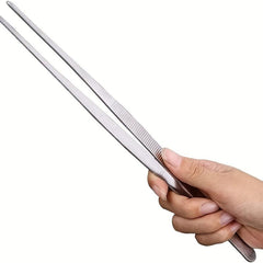 Stainless Steel Food Tongs Buffet Tweezers Clip
