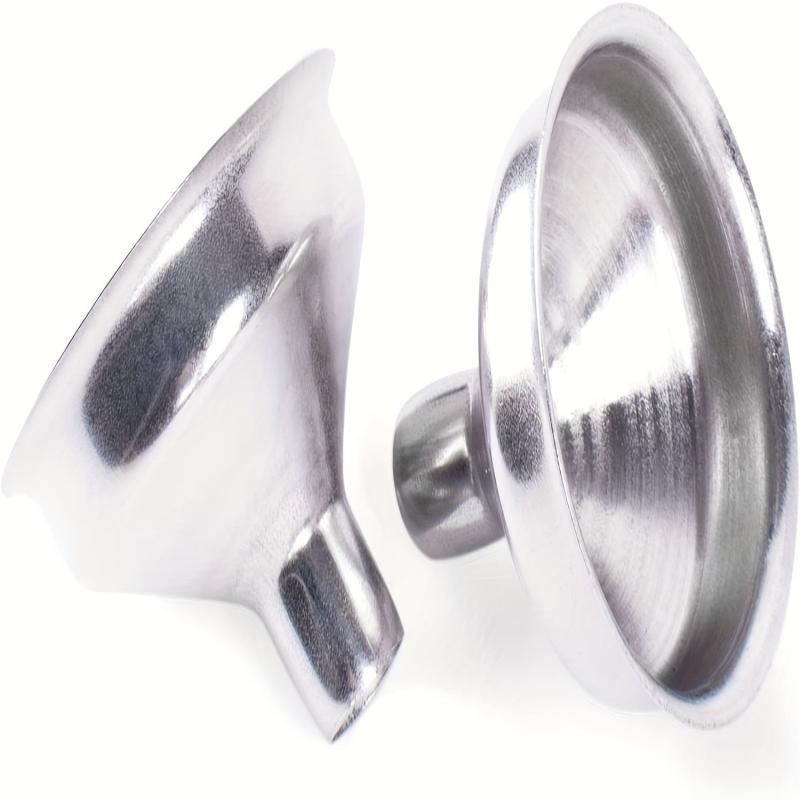 Set of 6 Stainless Steel Mini Funnels for Bottles Essential Oils Spices